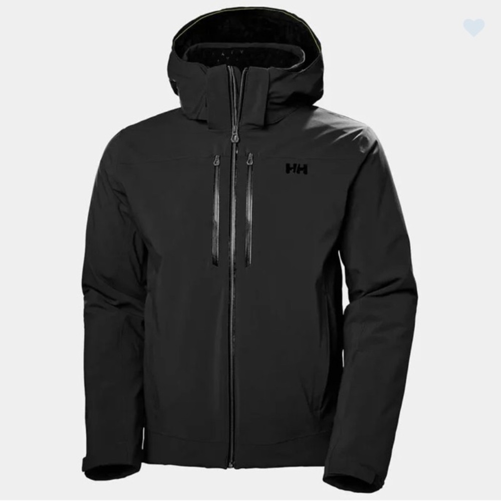 Helly Hansen Alpha Lifaloft Men's Black Ski Jacket